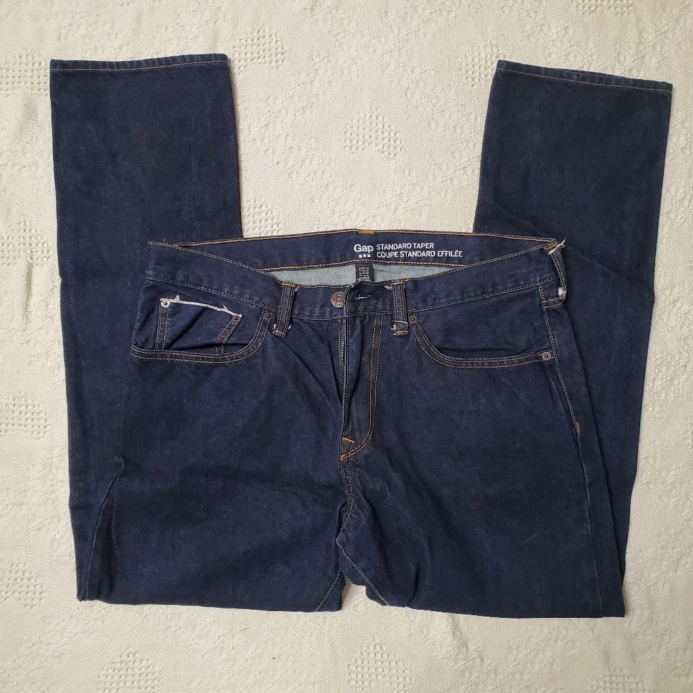 Gap Standard Taper Men's Dark Wash Jeans
